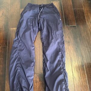 lululemon Dance studio Drawstring Lined Pants. Draw strings full lenght